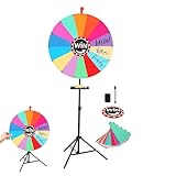 La rueda de precios - Herramientas giratorias portátiles personalizables y reutilizables - Rueda giratoria Compacto,Para Cumpleaños Fiestas de Carnaval Aulas Eventos Compras Interior Exterior Y Hogar