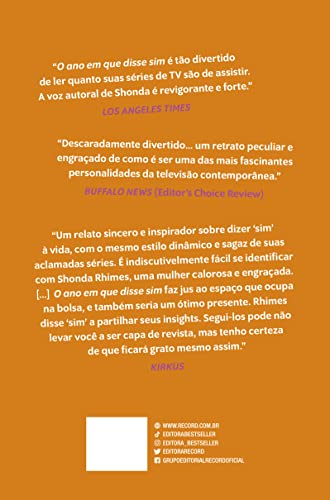 O ano em que disse sim: Como dançar, ficar ao sol e ser a sua própria pessoa