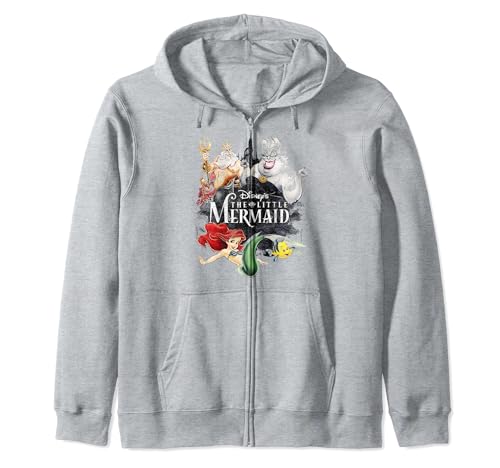 The Little Mermaid Hoodie veste Disney motif vintage pour raviver vos doux souvenirs d'enfance