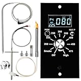 Upgrade Digital Thermostat Control Board Replacement Parts Kit for Pit Boss Pellet Grill Smokers PB700,340,440,820, Include Grill Controller, Meat Probe, Temperure Sensor Probe and Igniter Hot Rod