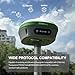 SMA26 Pro Rover&Base RTK GNSS Survey System with Handheld Collector, Dual GNSS Receiver, Tilt Compensation, 4G/WiFi/Bluetooth, IP67 Waterproof, Ideal for Land, Construction(exclude Tripod&Pole)