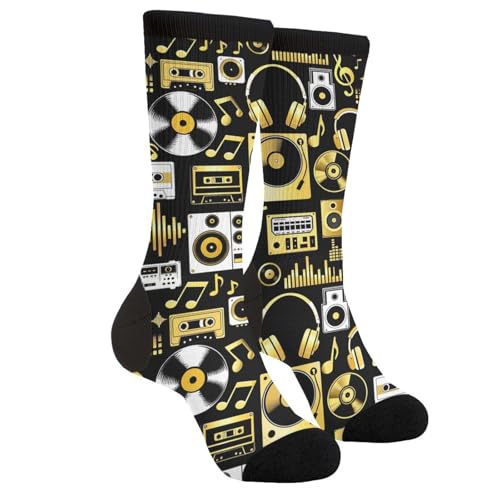 ACPPXF DJ Party Novelty Socks