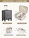 BOSTANTEN Travel Backpack For Women, TSA Carry On Backpack for Airplanes, Personal Item Backpack Fits 15.6 Inch Laptop with USB＆Type-C Charging Port, Weekender Overnight Daypack with 2 Packing Cubes