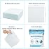 Scrubzz Disposable Rinse Free Bathing Wipes - 25 Pack - All-in-1 Single Use Shower Wipes, Simply Dampen, Lather, and Dry Without Shampoo or Rinsing