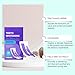 Purple Teeth Cleaning Strips: Gentle Plaque Removal, Brightening & Refreshing, Daily Portable Dental Care, Fits All, Easy 30-Min Use
