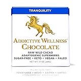 Addictive Wellness Sugar-Free Raw Tranquility Chocolate Vegan Paleo & Keto- Purely Superfoods and Adaptogens
