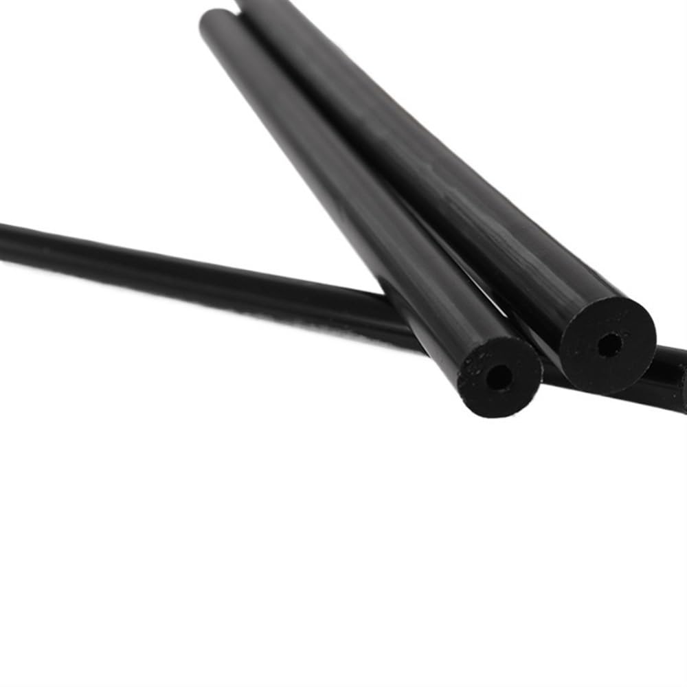 Hohler PU-Stab, Gummi-Federstange, Länge 500 mm, runder Polyurethan-Elastikgummi-Rundstab for die Herstellung von Gleitstücken, 1 Stück(Black,60mm*8mm)