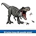 Mattel Jurassic World Rebirth Super Colossal Tyrannosaurus Rex Action Figure, T-Rex Dinosaur Toy Swallows Minis, Movie-Accurate Posable