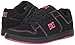 DC Women's Manteca 4 Low Skate Shoe Battleship/Crazy Pink 8.5