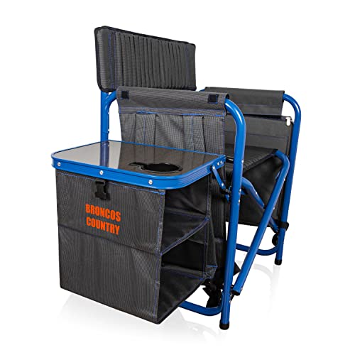 Image of Picnic TIME NFL Unisex-Adult NFL Fusion Camping Chair with Side Table and Soft Cooler, Beach Chair for Adults, Lawn Chair