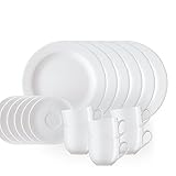 Setinhalt: 6 x Kaffee-Obertasse / 6 x Kaffee-Untertasse / 6 x Frühstücksteller 22 cm/ Fahne