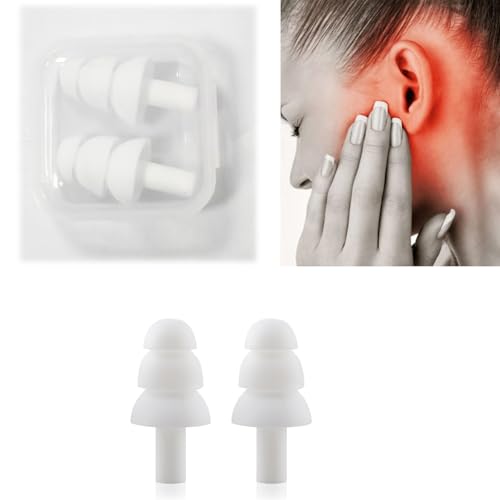 Ear Acupoint Massage Pulse Device Tinnitus Relief for Ringing Ears, Acupeace Tinnitus Relief Device, Tinnitus Ear Cuff Set Stop Ear Ringing (1 Pair)