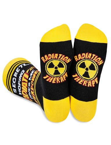 InnoBeta Radiation Therapy Gifts Gifts on Birthday and Christmas One Size Crew Socks