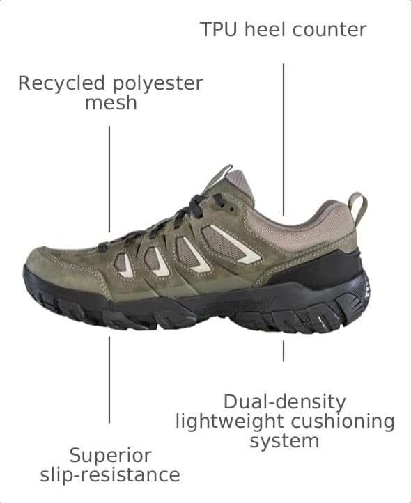 Image of Oboz Men's Sawtooth X Low Hiking Shoe