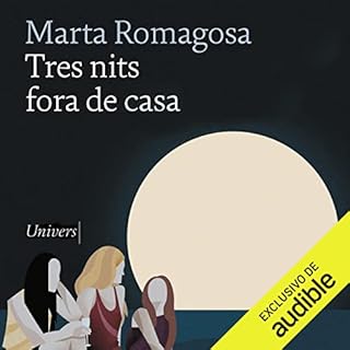 Diseño de la portada del título Tres nits fora de casa