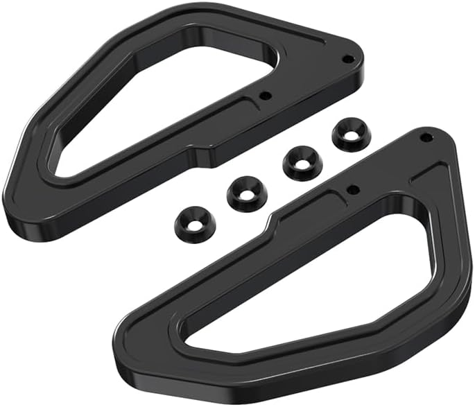 UTV Accessories Handles Roll Bar Aluminum Grab Handles Compatible with Can-Am Maverick X3 900/X DS/MAX/MAX X RS Turbo R/RR-XRS/STD/Smart (Black)