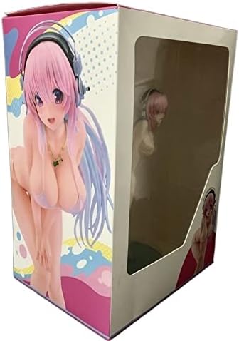 LHDD Kpptyder Anime Figure Super Sonico SUPERSONICO Suupaa Soniko Bikini Japanese Anime Girl PVC Action Figure Toy Adult Collection Model Doll 21cm (Color : with Retail Box)