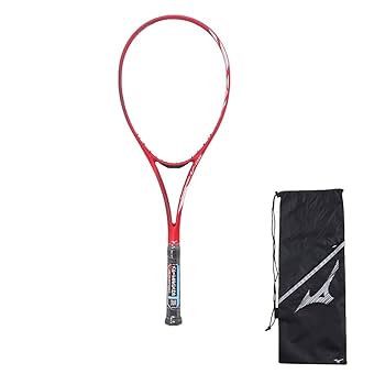 新品　Mizuno ソフトテニスラケット ブラック/レッド Amazon | ミズノ（MIZUNO） ソフトテニスラケット アクロ