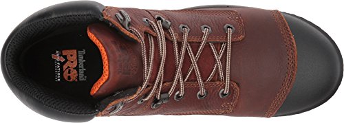 Timberland PRO Timberland PRO Men's Helix HD 6" Composite Safety Toe Waterproof Industrial & Construction Shoe, Tempest Full Grain Leather, 10