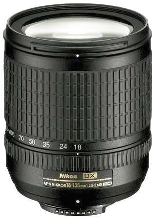 18-135mm f/3.5-5.6G ED-IF AF-S DX Zoom-Nikkor Lens for Nikon Digital SLR Cameras - White Box(Bulk Packaging)