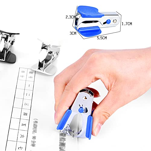MYUBWTF Eagle Staple Remover, Professional Staples Puller Removal Tool with Lock for School Office Home, Random Color (Blue, Black, Gray)