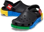 Crocs Unisex-Adult Classic LEGO System Clogs, LEGO Shoes for Women and Men