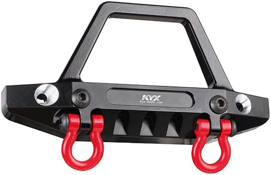 KYX Racing CNC Machined Aluminum Front Bumper Upgrades Parts Accessories for 1/10 RC Crawler Car Axial SCX10 PRO