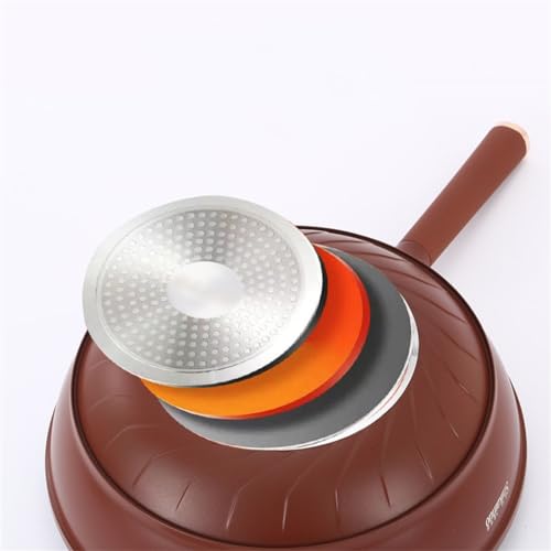 Wok de aleación de titanio con micropresión antiadherente miniatura 3