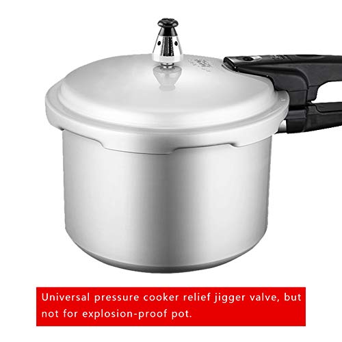 image for Bonsicoky 2PCS Universal Pressure Cooker Relief Jigger Valve with Exha