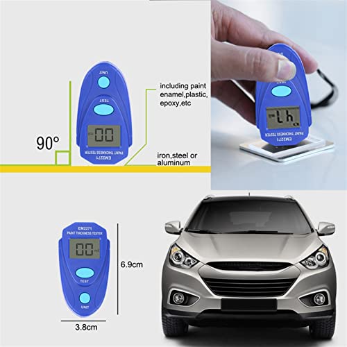 Calibrador manual de espesor DOLUNTO GM200 Blue miniatura 2