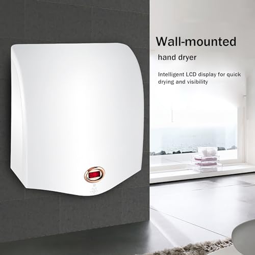 Sèche-mains compact mural contre l'humidité des serviettes de WC - 8