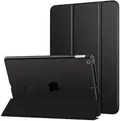 WB Capa iPad 7a, 8a e 9a Geração 10.2″ - Couro Premium Antichoque Preto