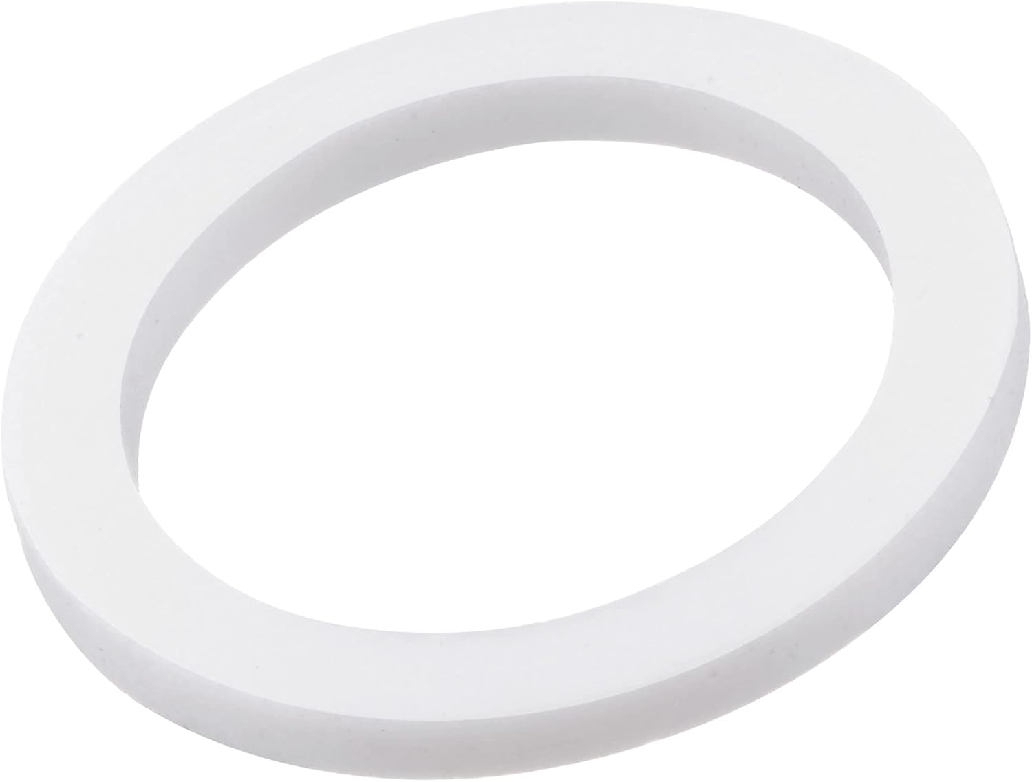 MECCANIXITY PTFE Flat Washers 18mm OD 8mm ID 2mm Thick Flange Gasket, White Pack of 20