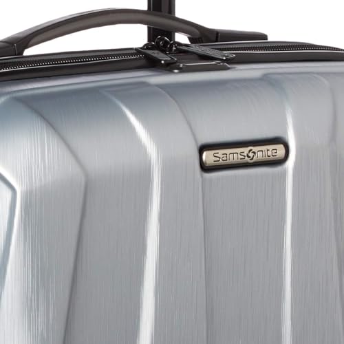 Image of Samsonite Centric 2 Hardside Expandable Luggage with Spinner Wheels, Silver, Carry-On 20-Inch