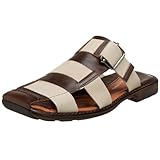 Bacco Bucci Men's Frankie Sandal,Brown/Taupe,15 D