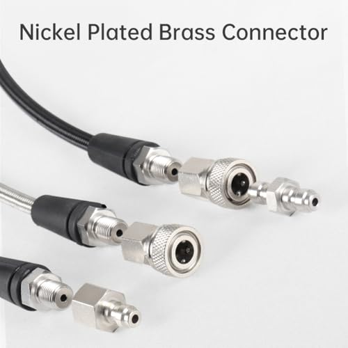 Flexible tuyau connecteur double régulateur acier inoxydable plongée