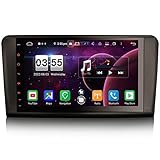 ✪【Kompatibilität】Autoradio passend für Mercedes Benz ML-Class W164 2005-2012 (ML300/ML350/ML450/ML500); Mercedes Benz GL-Class X164 2005-2012 (GL320/GL350/GL450/GL500). Die Größe der Frontblende für das Autoradio beträgt 270mm(Obere Breit)*140mm(Hoch)*258mm(Bodenbreit) und vergleichen Sie es mit Ihrem Armaturenbrett oder Original-Autoradio vor einkauf, um Fehler zu vermeiden.