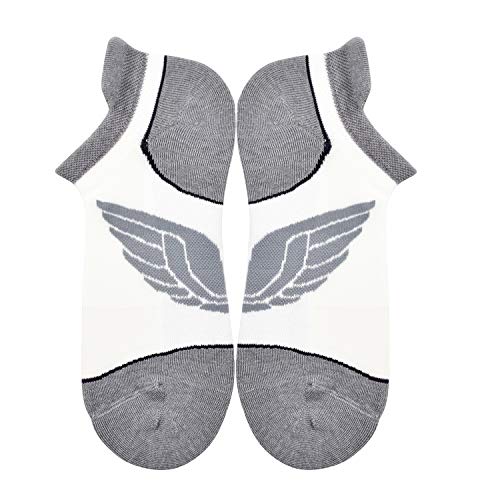 Image of Busy Socks Compression Ankle Cushioned Running Sport Socks for Men Women, Low Cut Arch Support Tab Athletic Socks 3 Pairs