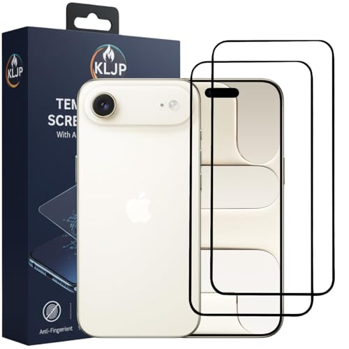 Image of Military-Grade Gorilla Tempered Glass For iPhone 17 Air With Installation Kit | Edge to Edge Coverage | Black (Pack Of 2)