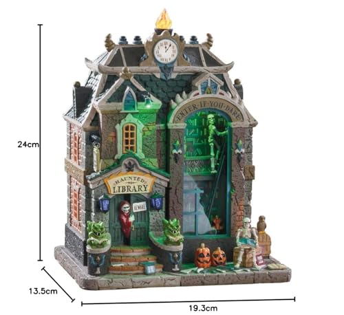 Lemax Haunted Library pour remplacer les décorations statiques ennuyeuses - 5