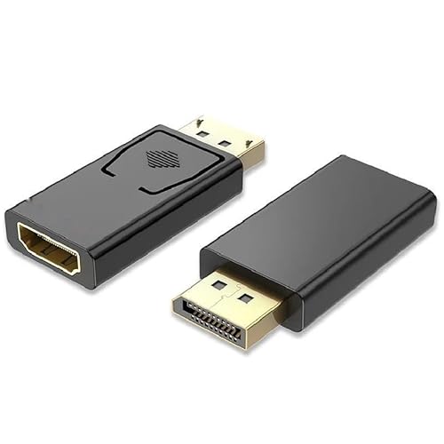 Watio Wave Adaptador - convertidor de displayport a hdmi, Incluye un Puerto, Compatible con Audio y Video, fácil de Usar.*