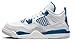 Jordan Little Kid's 4 Retro Off White/Military Blue (BQ7669 141) - 2