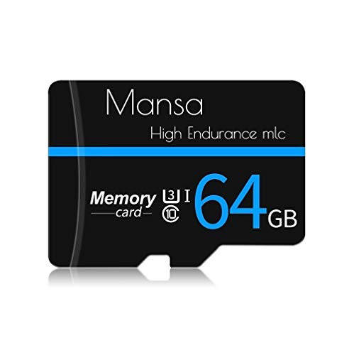 Mansa microsd 高耐久 ドライブレコーダー用 カード 32GB メモリカード Class10 MLC NANDフラッシュ採用 (64GBドラレコMLC)