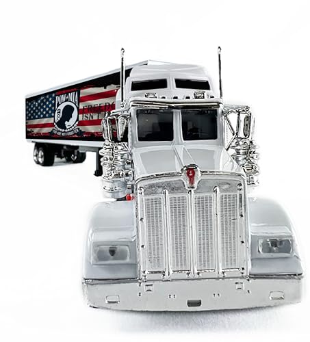 Camión a Escala Long Hauler con Remolque Tributo POW-MIA miniatura 2