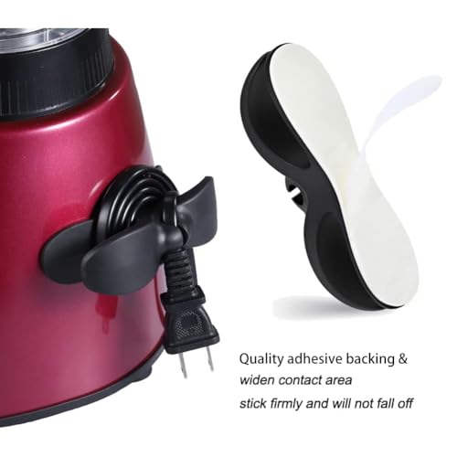 2Pcs Cord Organizer for Kitchen Appliances - Wrapper and Holder for Home Appliance Cables (Black) 5 41Hi8sUhYgL