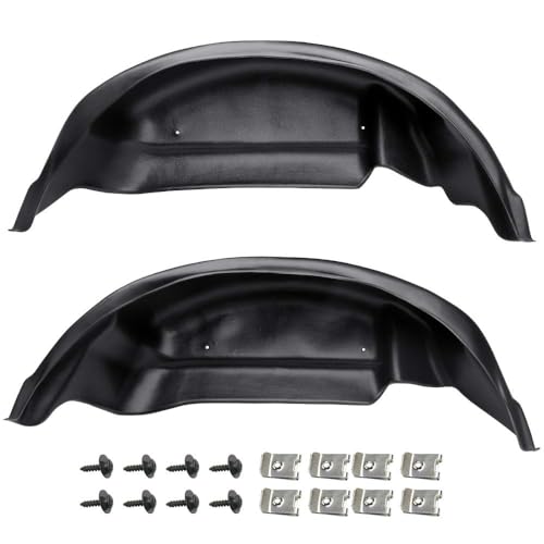 G-PLUS 2PCS Rear Fender Mud Flaps, Wheel Well Guards Inner Compatible with Ford F150 2015 2016 2017 2018, NOT Fit Raptor