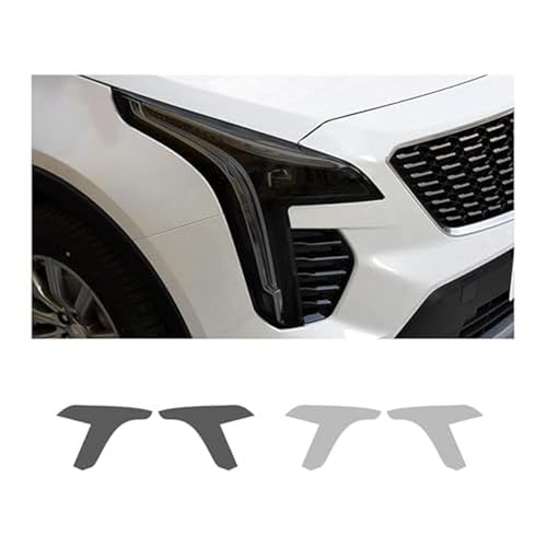 Película para faros TPU de alta gama acabado negro para Cadillac XT4 2