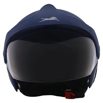 TVS Helmet Half Face Matt Blue L