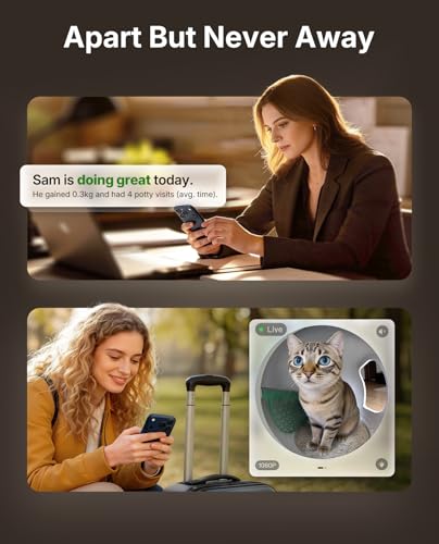 PETKIT Purobot Max Pro 2 AI-Camera Self Cleaning Cat Litter Box, Extra Large Opening 210° Wide Angle Lens Cat Facial Recognition Automatic Litter Box with 5G WiFi App Control Odor-Free - Image 2