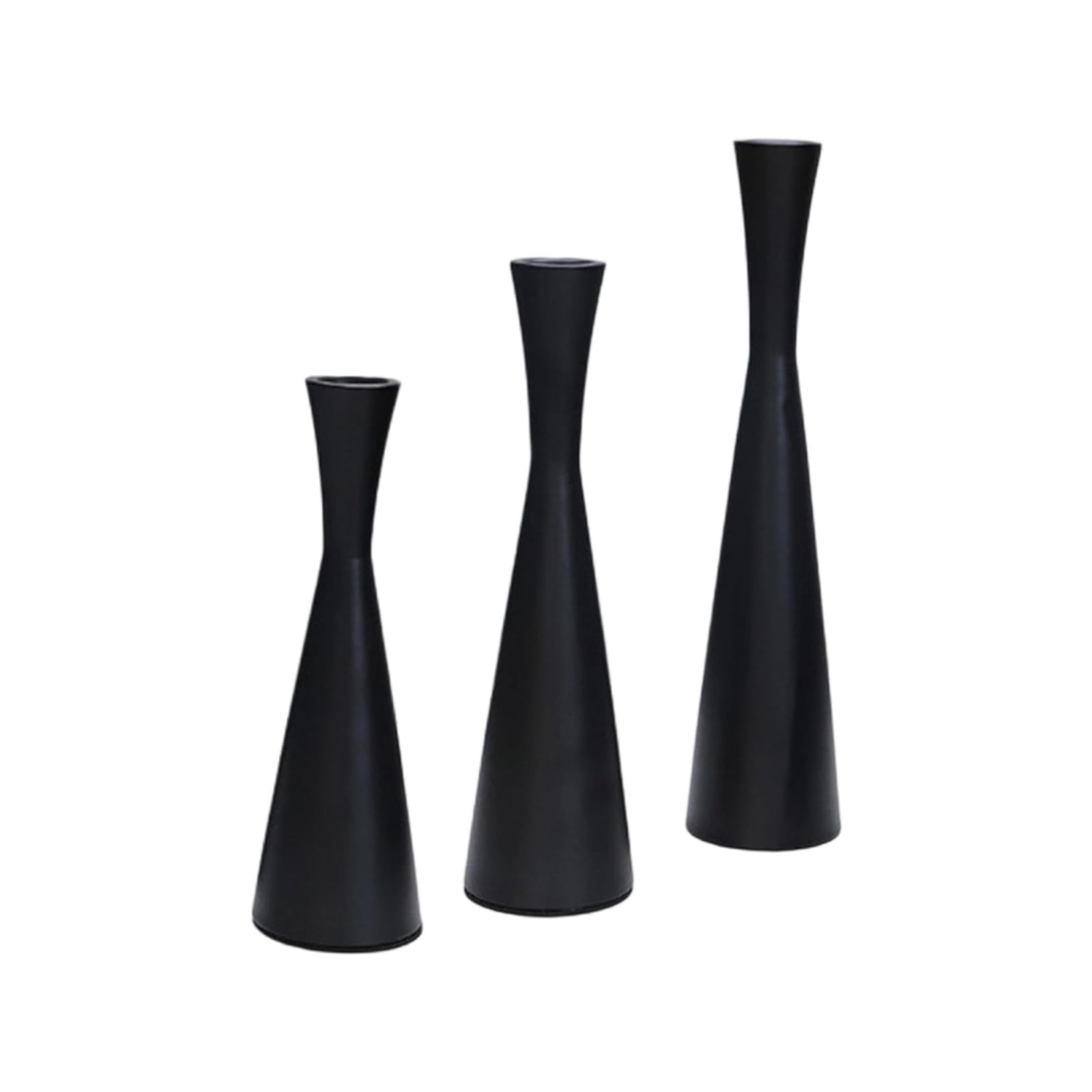 Supports décoratifs en métal élégants | Lot de 3 pour centres de table de salon